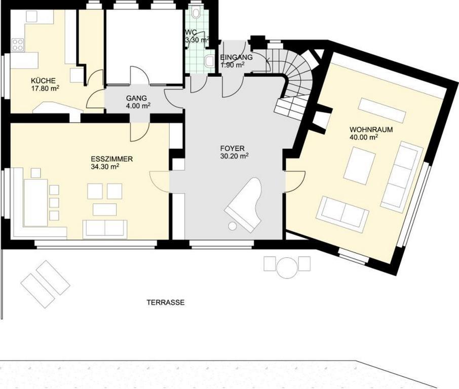 Villa Vastle Urtijëi Kamer foto